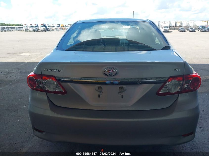 2011 Toyota Corolla Le VIN: 2T1BU4EE4BC682186 Lot: 39564347