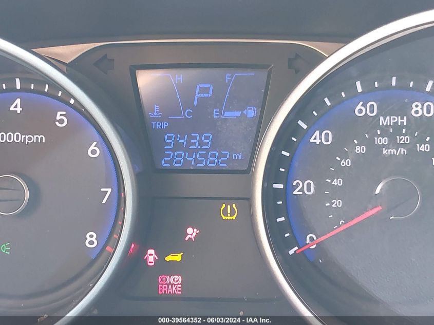 2012 Hyundai Tucson Gls VIN: KM8JUCAC2CU371740 Lot: 39564352