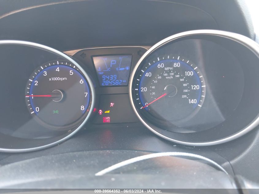 2012 Hyundai Tucson Gls VIN: KM8JUCAC2CU371740 Lot: 39564352