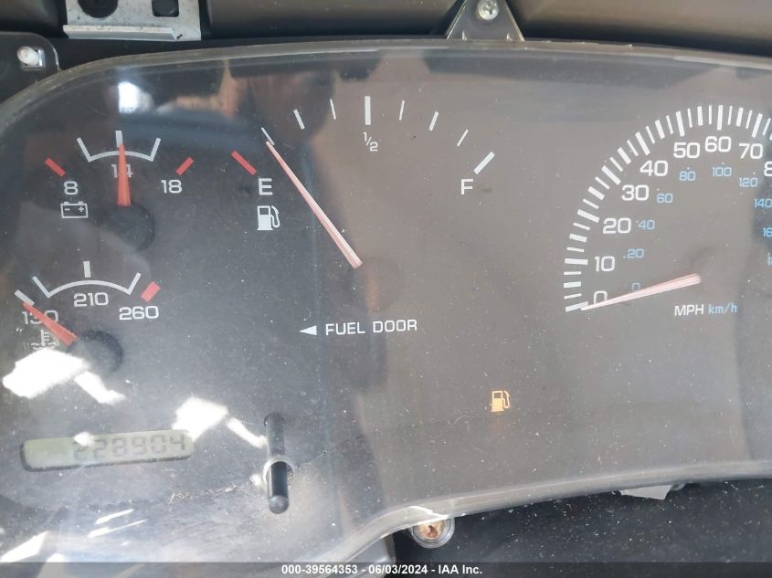 1998 Dodge Ram 1500 St VIN: 3B7HC13YXWG149151 Lot: 39564353