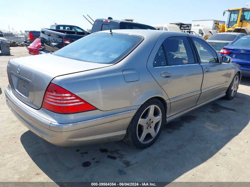 2004 Mercedes-Benz S 430 VIN: WDBNG70J24A408453 Lot: 39564354