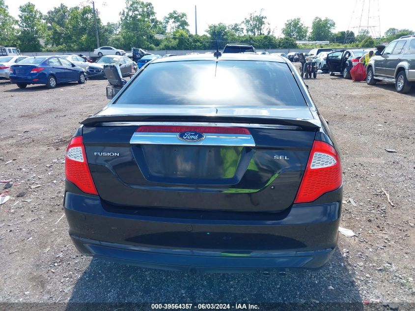 2012 Ford Fusion Sel VIN: 3FAHP0JAXCR136250 Lot: 39564357