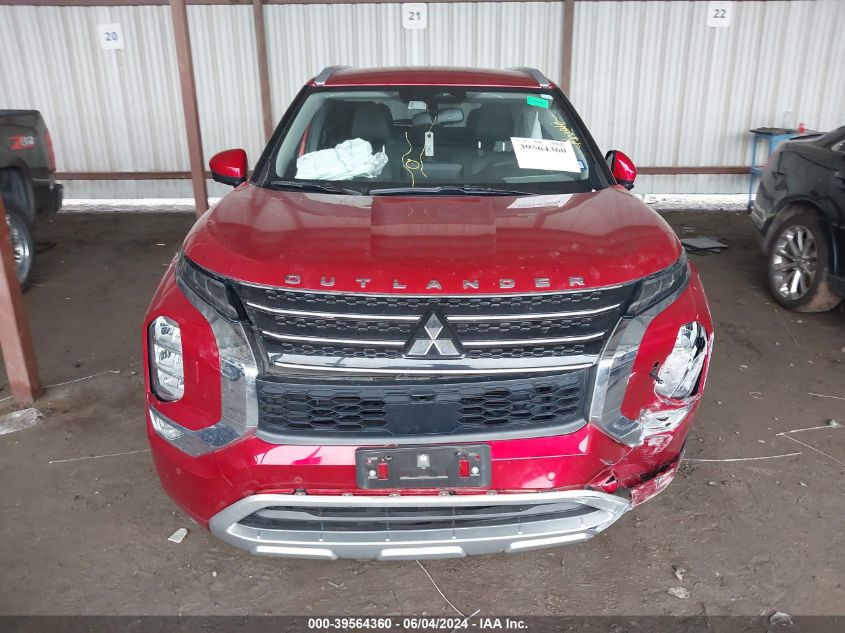 2022 Mitsubishi Outlander Sel 2.5 S-Awc VIN: JA4J4VA88NZ038292 Lot: 39564360