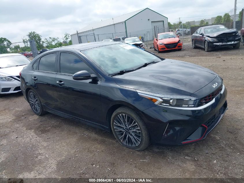 2022 Kia Forte Gt-Line VIN: 3KPF54AD8NE442785 Lot: 39564361