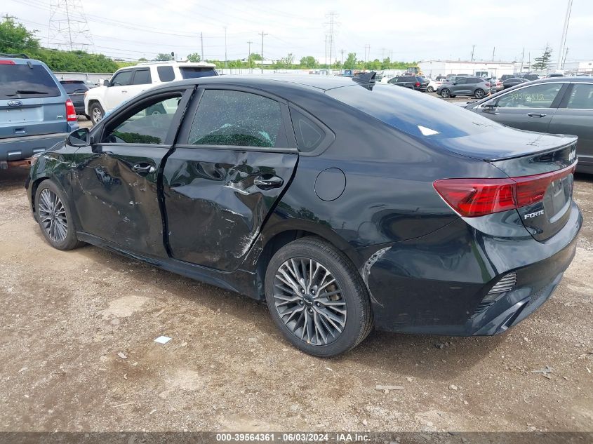 2022 Kia Forte Gt-Line VIN: 3KPF54AD8NE442785 Lot: 39564361