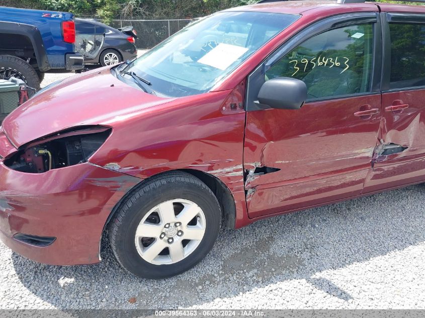 2006 Toyota Sienna Le VIN: 5TDZA23C26S428258 Lot: 39564363