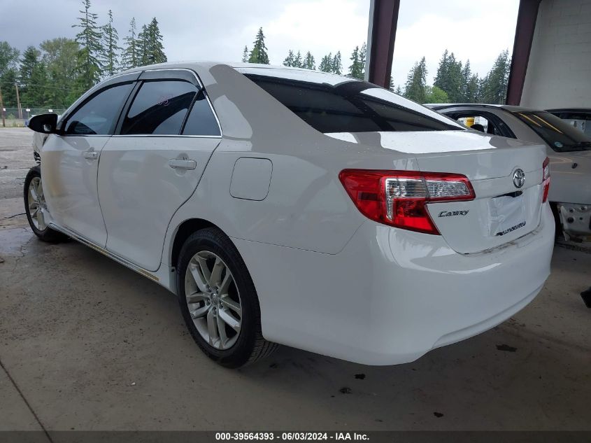 2013 Toyota Camry L/Se/Le/Xle VIN: 4T4BF1FK6DR332739 Lot: 39564393