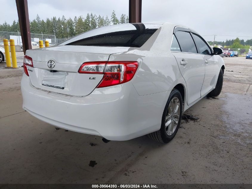 2013 Toyota Camry L/Se/Le/Xle VIN: 4T4BF1FK6DR332739 Lot: 39564393