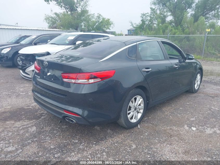 2016 Kia Optima Lx VIN: 5XXGT4L33GG029259 Lot: 39564399