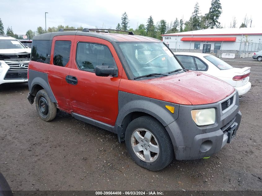 2004 Honda Element Ex VIN: 5J6YH285X4L011707 Lot: 39564408