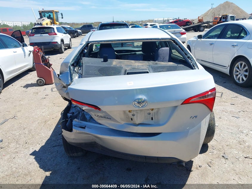 2017 Toyota Corolla Le VIN: 2T1BURHE7HC934238 Lot: 39564409
