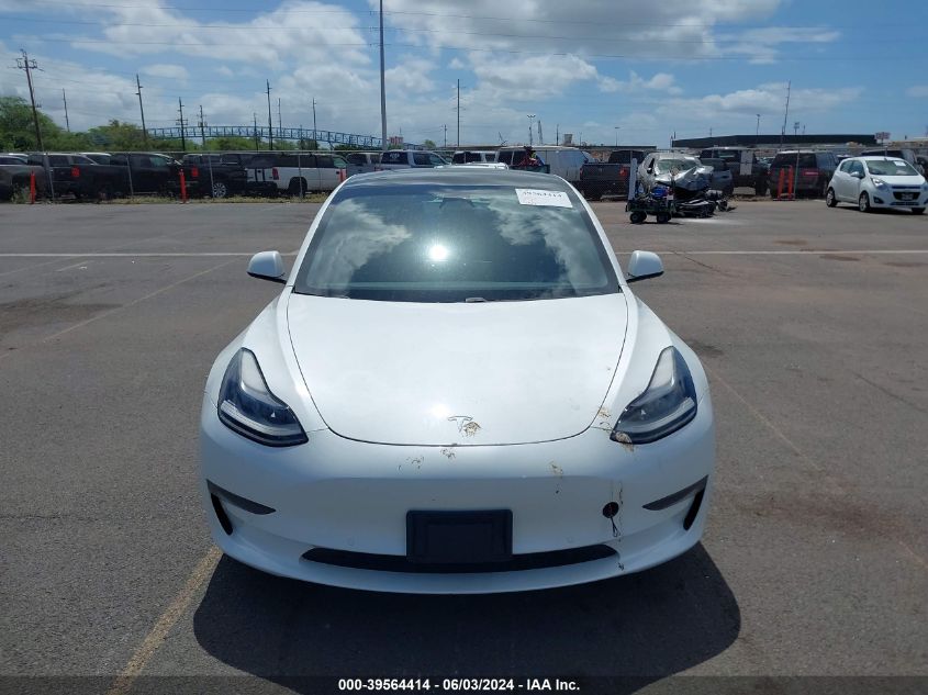 2021 Tesla Model 3 Standard Range Plus Rear-Wheel Drive VIN: 5YJ3E1EA2MF981896 Lot: 39564414