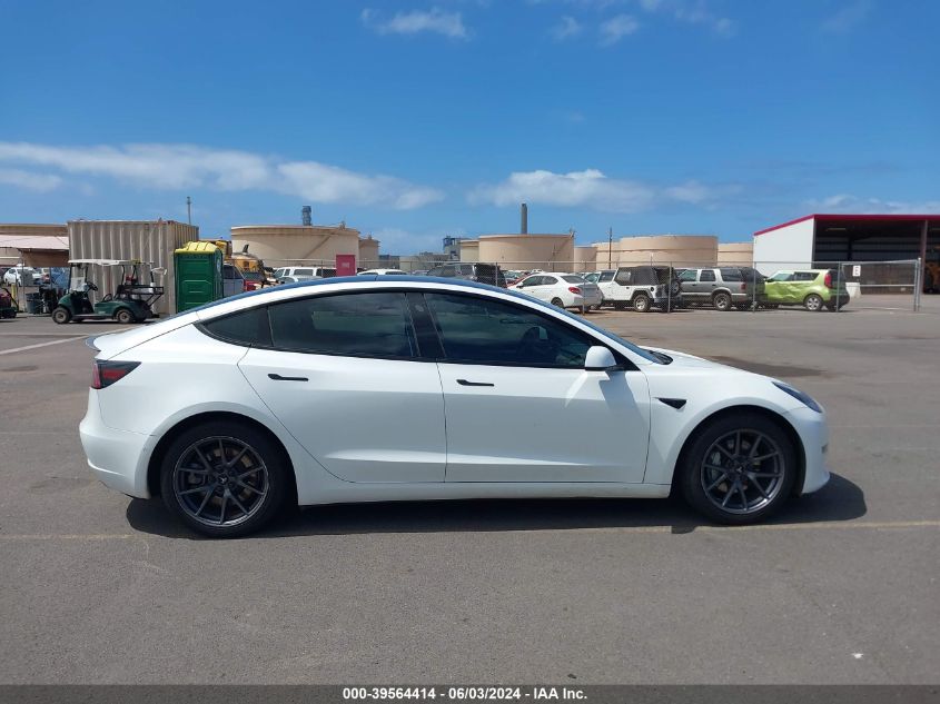 5YJ3E1EA2MF981896 2021 Tesla Model 3 Standard Range Plus Rear-Wheel Drive