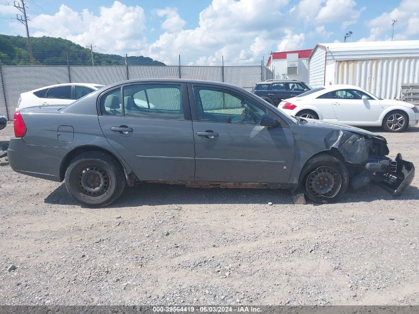 2007 Chevrolet Malibu Ls VIN: 1G1ZS58F67F250219 Lot: 39564419