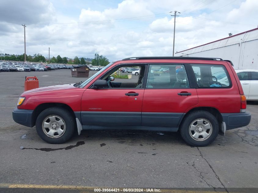 2000 Subaru Forester L VIN: JF1SF6356YH725669 Lot: 39564421