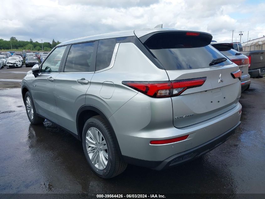 2024 Mitsubishi Outlander Phev Es S-Awc VIN: JA4T5UA99RZ062390 Lot: 39564426