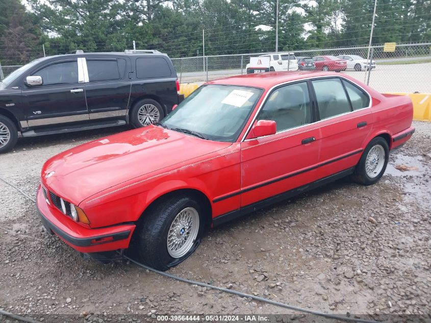 1992 BMW 525 I Automatic VIN: WBAHD6312NBJ78371 Lot: 39564444