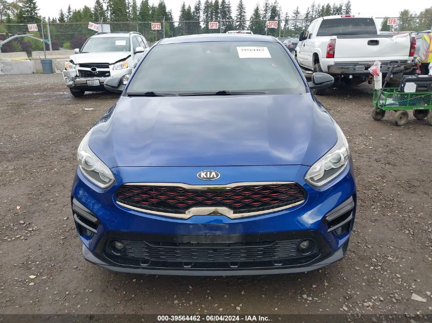 2021 Kia Forte Gt-Line VIN: 3KPF34AD4ME406015 Lot: 39564462
