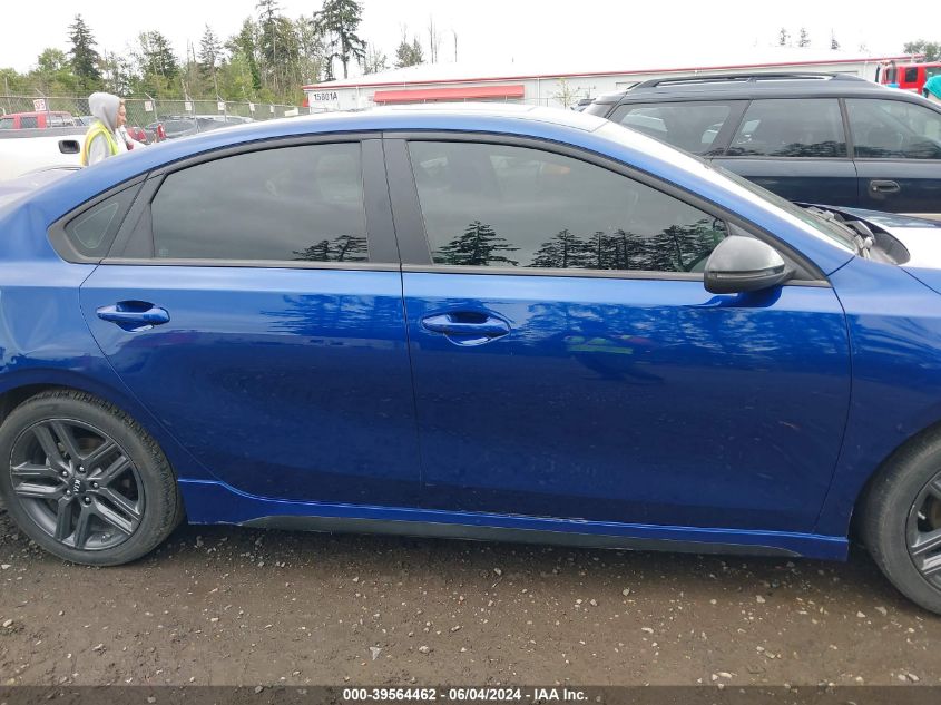 2021 Kia Forte Gt-Line VIN: 3KPF34AD4ME406015 Lot: 39564462