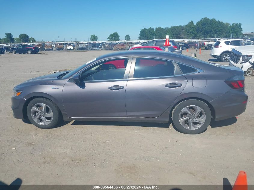 19XZE4F51LE006257 2020 Honda Insight Ex