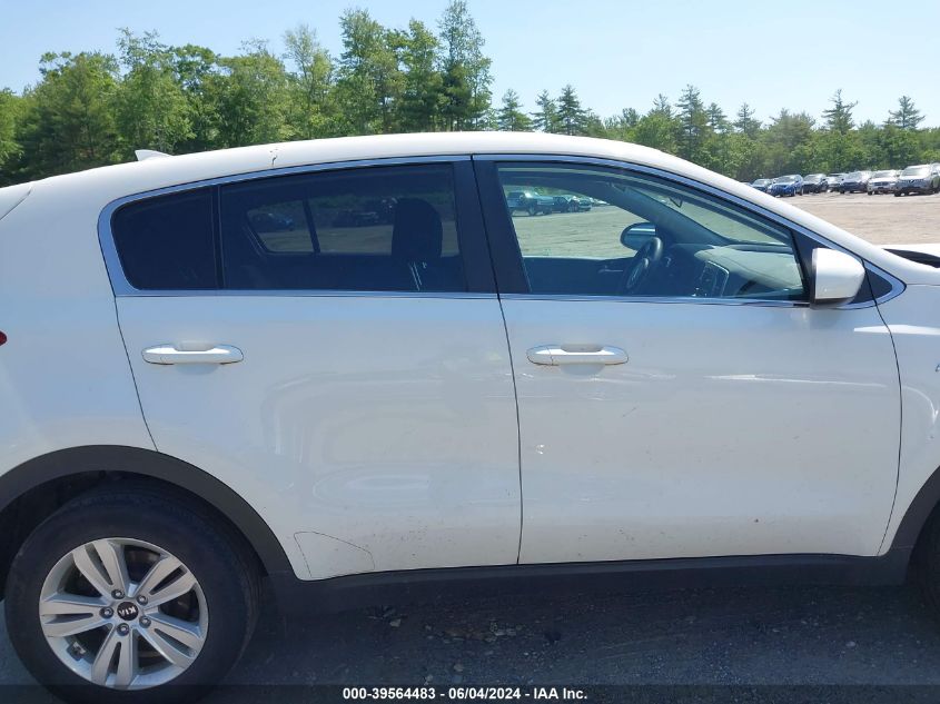 2018 Kia Sportage Lx VIN: KNDPMCAC1J7368435 Lot: 39564483