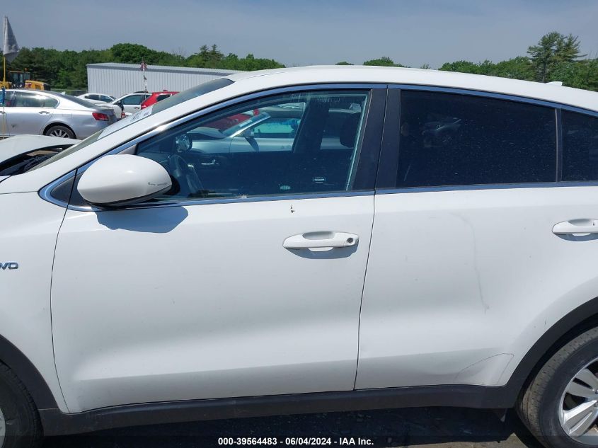 2018 Kia Sportage Lx VIN: KNDPMCAC1J7368435 Lot: 39564483