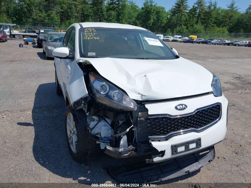 2018 Kia Sportage Lx VIN: KNDPMCAC1J7368435 Lot: 39564483