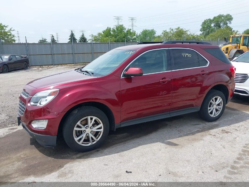 2017 Chevrolet Equinox Lt VIN: 2GNALCEK6H1529399 Lot: 39564490