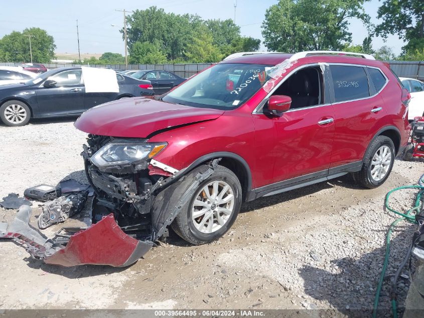 2018 Nissan Rogue Sv VIN: 5N1AT2MV2JC720036 Lot: 39564495