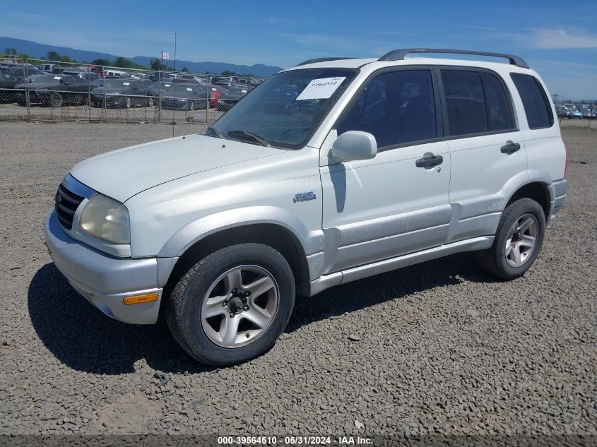 2003 Suzuki Grand Vitara VIN: JS3TD62V834100603 Lot: 39564510