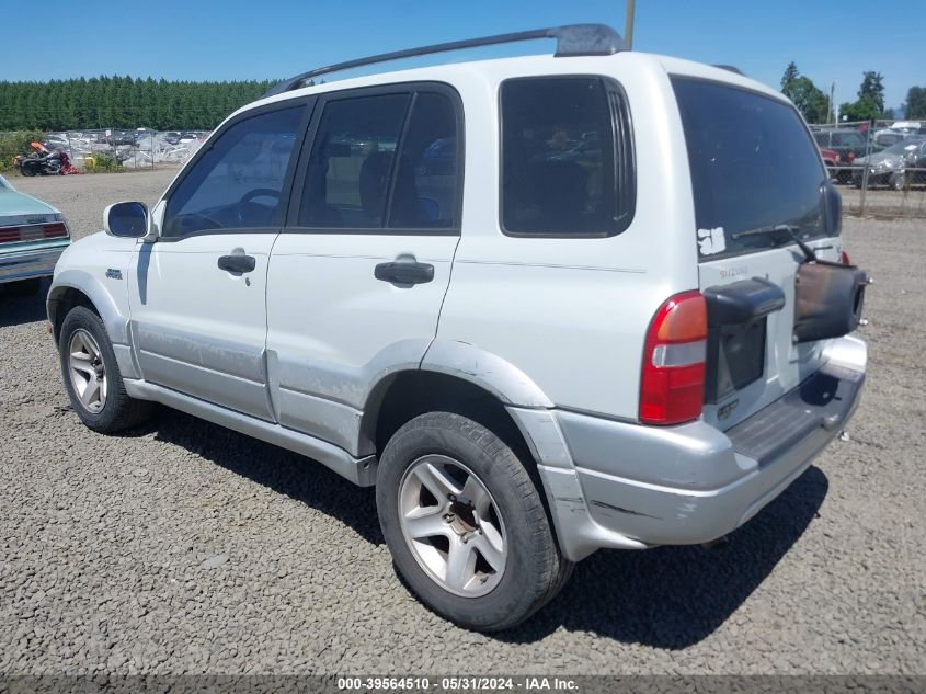 2003 Suzuki Grand Vitara VIN: JS3TD62V834100603 Lot: 39564510