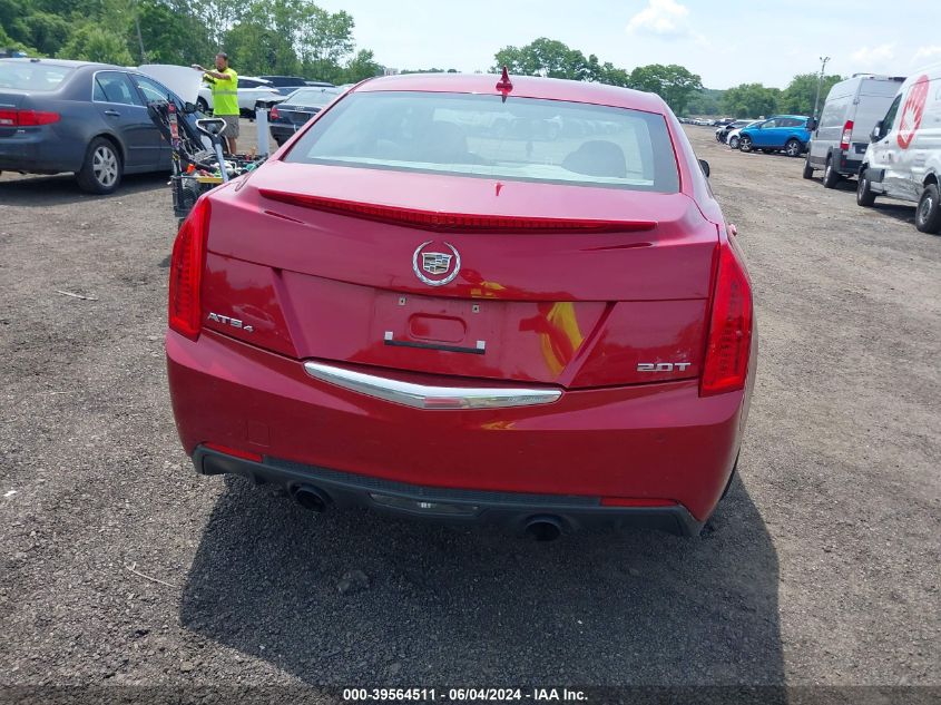 2013 Cadillac Ats Luxury VIN: 1G6AH5RX5D0132285 Lot: 39564511