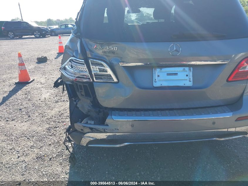 2014 Mercedes-Benz Ml 350 VIN: 4JGDA5JB3EA281641 Lot: 39564513