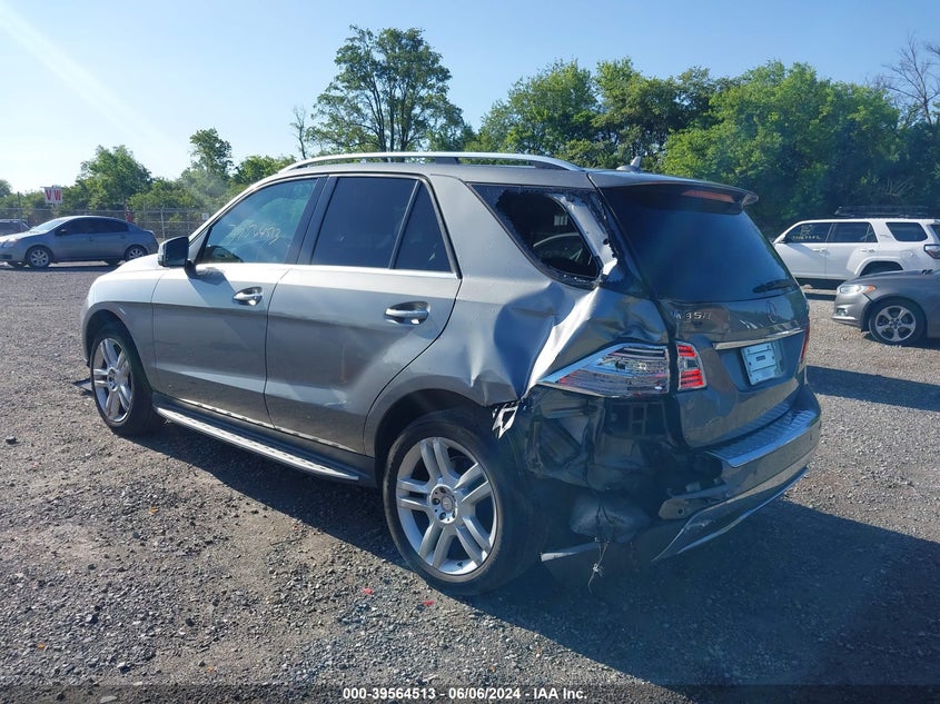 2014 Mercedes-Benz Ml 350 VIN: 4JGDA5JB3EA281641 Lot: 39564513