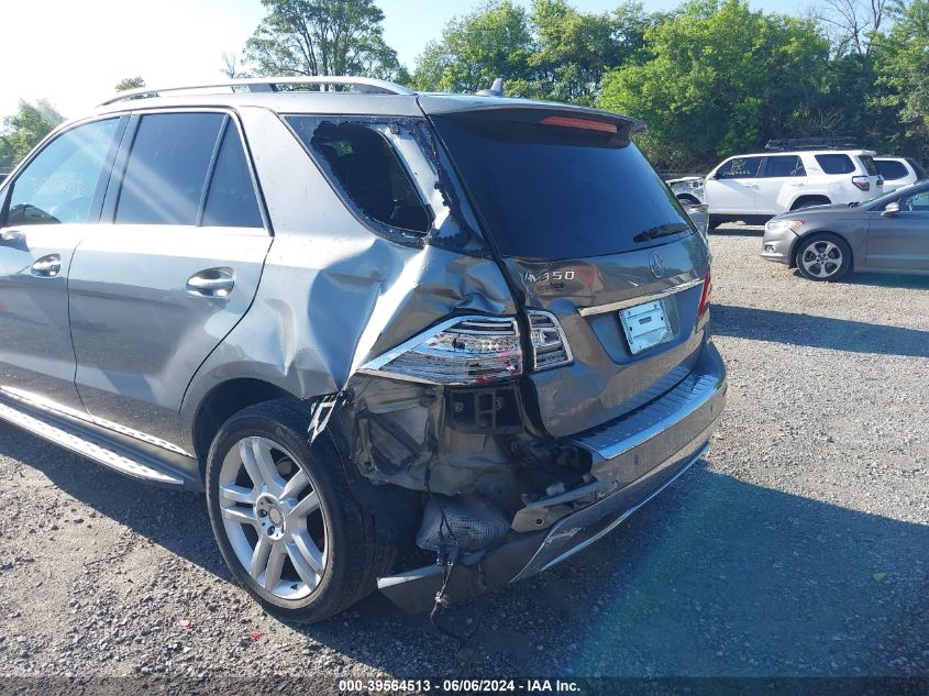 2014 Mercedes-Benz Ml 350 VIN: 4JGDA5JB3EA281641 Lot: 39564513