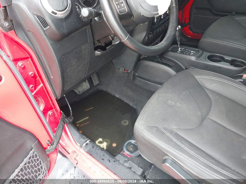 2016 Jeep Wrangler Unlimited Sahara VIN: 1C4BJWEG7GL144572 Lot: 39564525