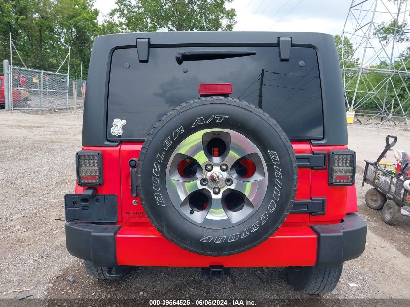 2016 Jeep Wrangler Unlimited Sahara VIN: 1C4BJWEG7GL144572 Lot: 39564525