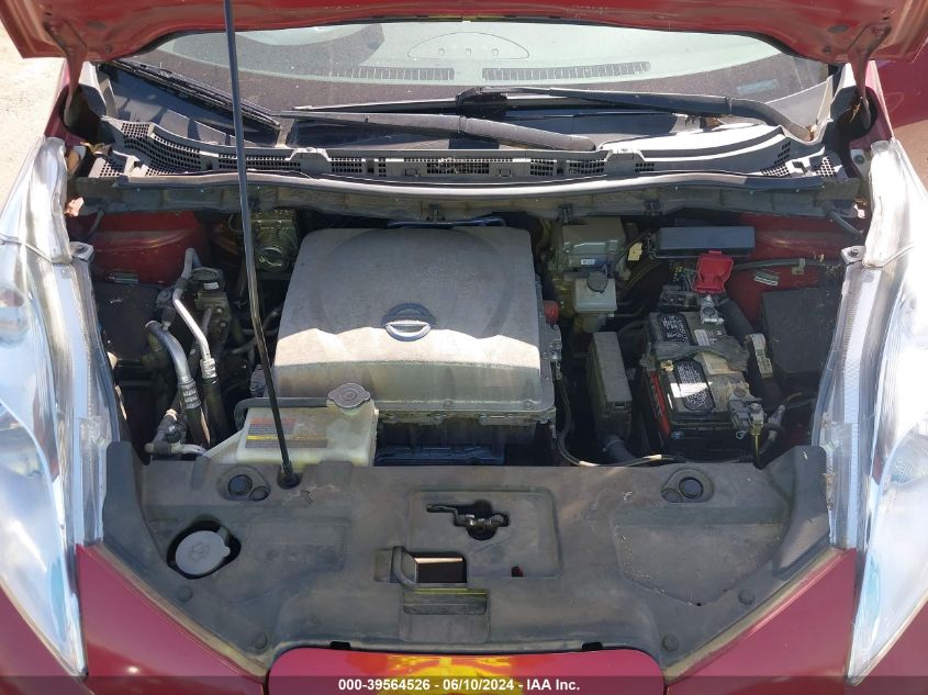 2013 Nissan Leaf Sv VIN: 1N4AZ0CP8DC414267 Lot: 39564526