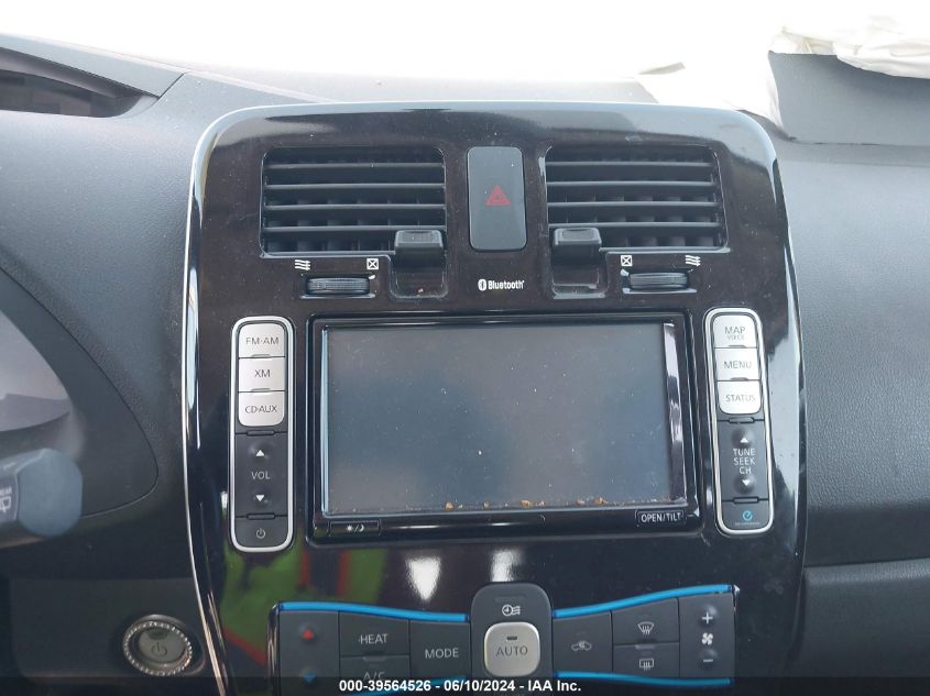 2013 Nissan Leaf Sv VIN: 1N4AZ0CP8DC414267 Lot: 39564526