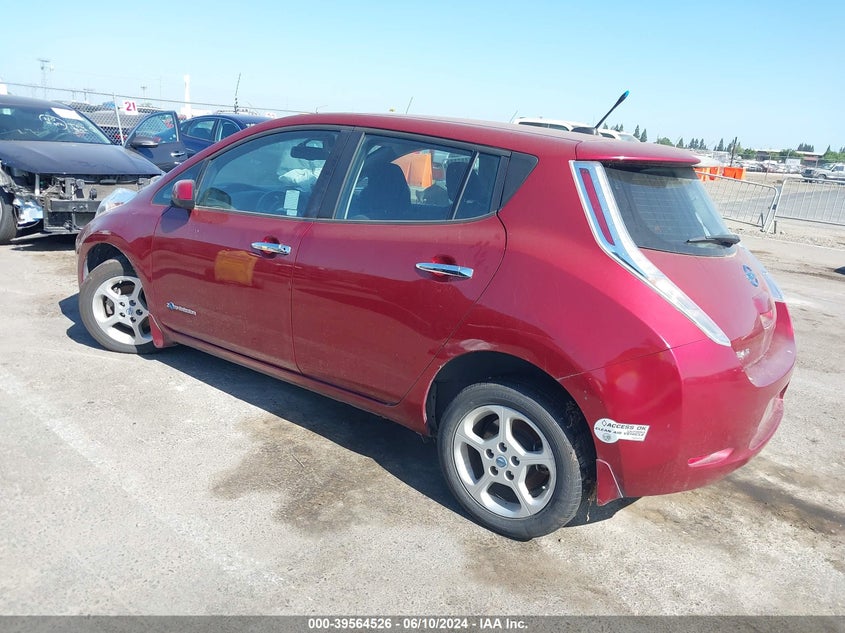 2013 Nissan Leaf Sv VIN: 1N4AZ0CP8DC414267 Lot: 39564526