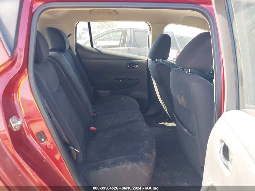 2013 Nissan Leaf Sv VIN: 1N4AZ0CP8DC414267 Lot: 39564526