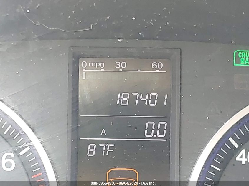 2009 Honda Cr-V Ex-L VIN: 5J6RE48789L064455 Lot: 39564530