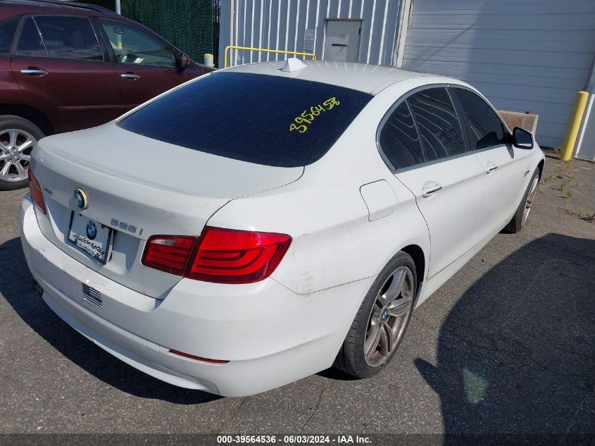 2013 BMW 5 Series 528I xDrive VIN: WBAXH5C56DDW12758 Lot: 39564536