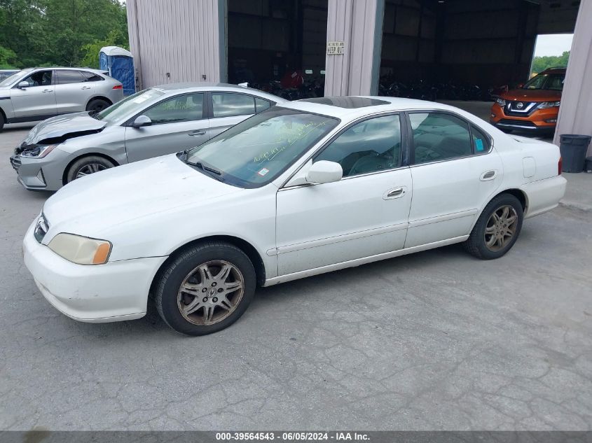 2001 Acura Tl 3.2 VIN: 19UUA56651A003058 Lot: 39564543