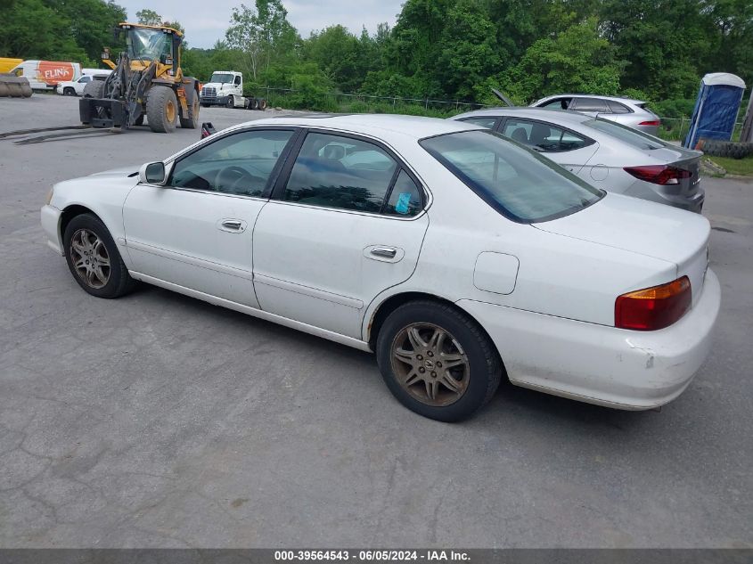 2001 Acura Tl 3.2 VIN: 19UUA56651A003058 Lot: 39564543