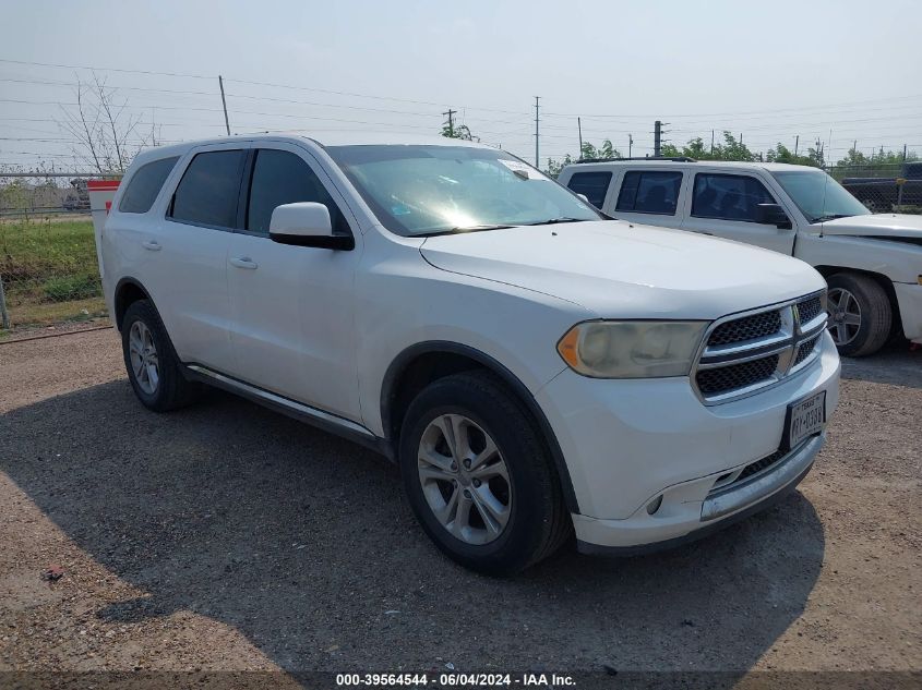 2013 Dodge Durango Sxt VIN: 1C4RDHAG2DC512076 Lot: 39564544