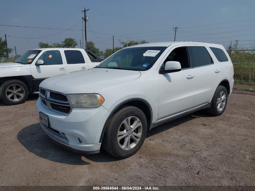 2013 Dodge Durango Sxt VIN: 1C4RDHAG2DC512076 Lot: 39564544