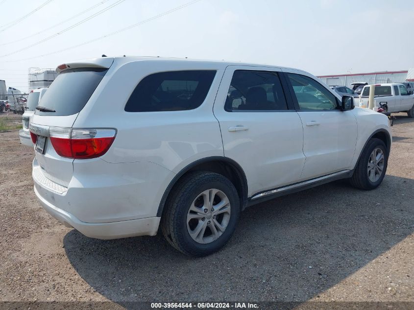 2013 Dodge Durango Sxt VIN: 1C4RDHAG2DC512076 Lot: 39564544