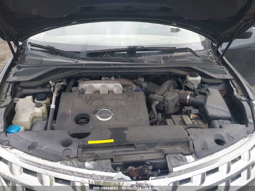 2005 Nissan Murano Sl VIN: JN8AZ08W65W422477 Lot: 39564562