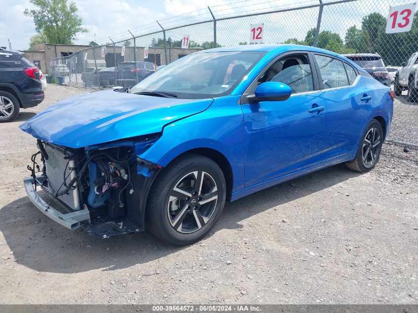 2024 Nissan Sentra Sv Xtronic Cvt VIN: 3N1AB8CV5RY291458 Lot: 39564572